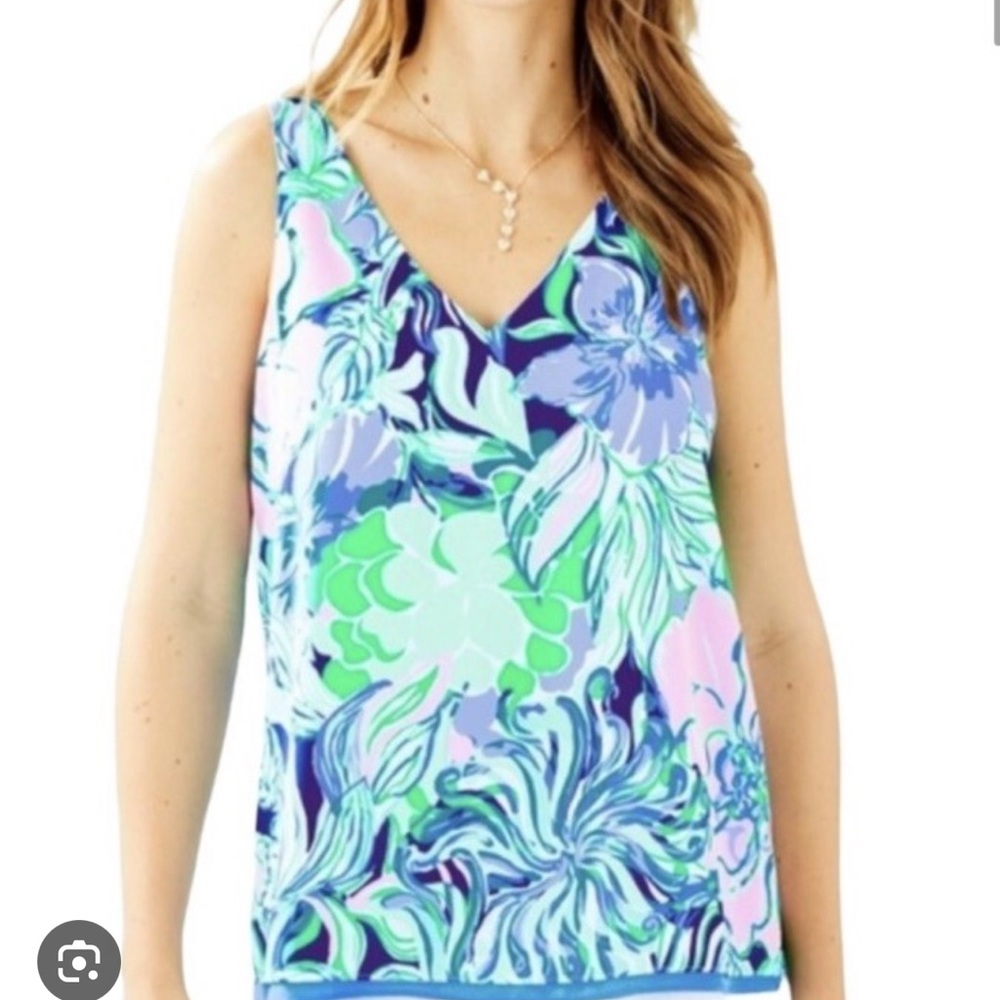Lilly Pulitzer Florin Reversible Tank Top